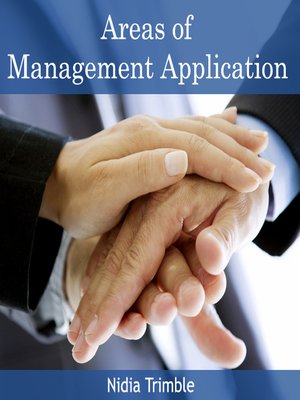 cover image of Areas of Management Application
